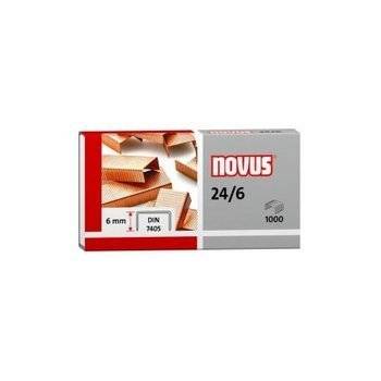 NOVUS MEDENÉ SVORKY 24/6 1000 040-0206