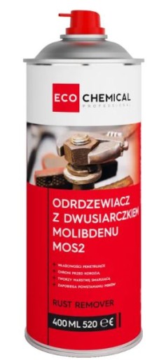 Odstraňovač hrdze so sulfidom molybdénovým MoS2 ECO CHEM