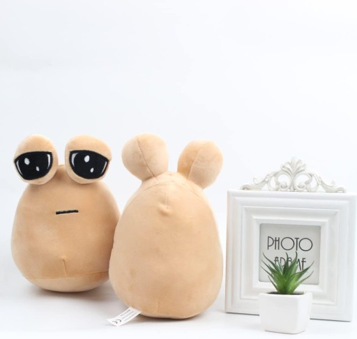 24080 POU PLYŠOVÁ HRAČKA ZVIERATKA CUKROVIA SLADKÁ HRAČKA ZEMIAK MASKOT 20 cm