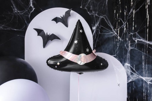 Halloweenske balóny čarodejnícke ozdoby na klobúk 66 cm darček príležitosť darček