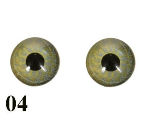 OČI PRE MASKOTOV HRAČIEK 11mm/2ks - 04