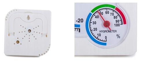 IZBOVÝ ANALÓGOVÝ TEPLOMER VLHKÝ VLHKOMETER