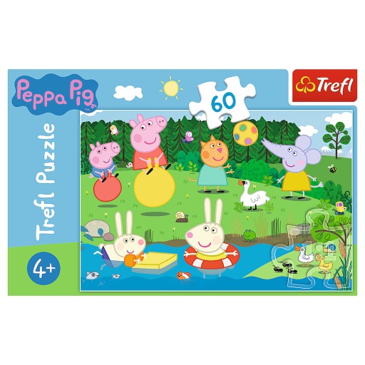 HÁDANKA 60 HÁDANKA PRE DETI PEPPA PRASIATKO PEPA PRÁZDNINOVÁ ZÁBAVA 4+ KOCKY