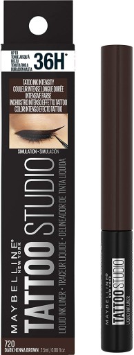 Maybelline Ceruzka na oči 720 Tmavá Henna hnedá 2,5 ml