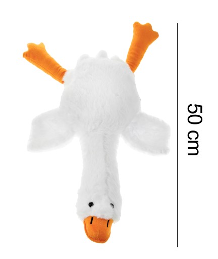 PLYŠOVÝ VANKÚŠ FUNGY MASKOT, HUSIA STEFKA, 50CM