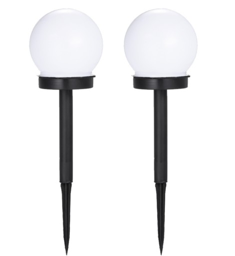 SOLÁRNE ZÁHRADNÉ SVETLÁ GULE ZÁHRADNÁ LAMPA SOLÁRNA LED GUĽA Pumpovaná V 2 KS