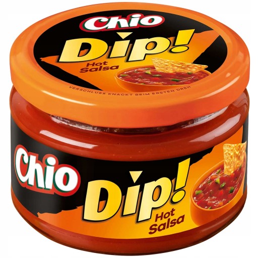 Chio Dip horúca salsa omáčka na lupienky, nachos, pikantné 200 ml z Nemecka