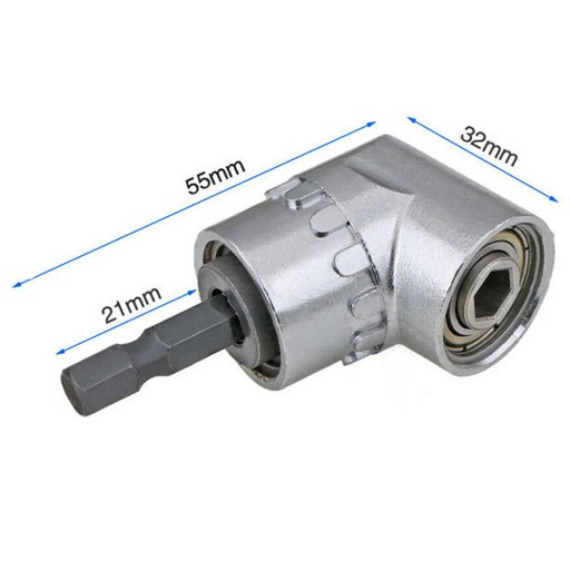 FLEXIBILNÉ PREDĹŽENIE PRE SKRUTKOVAČKY, VŔTAČKY, BROTY, UHLOVÝ ADAPTÉR 105° HEX