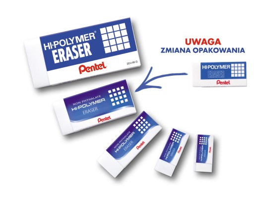 Veľká guma na kreslenie ZEH-20 Pentel