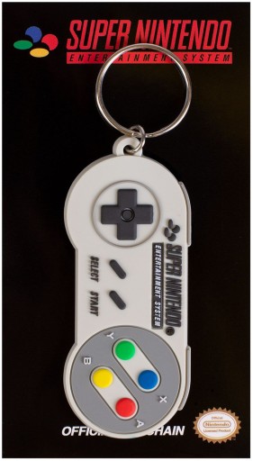 Gumová kľúčenka Nintendo Controller