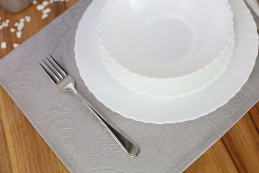 MISKA NA SALATY BIELA MISKA 20 CM OPÁLOVÁ CARBO MISKA