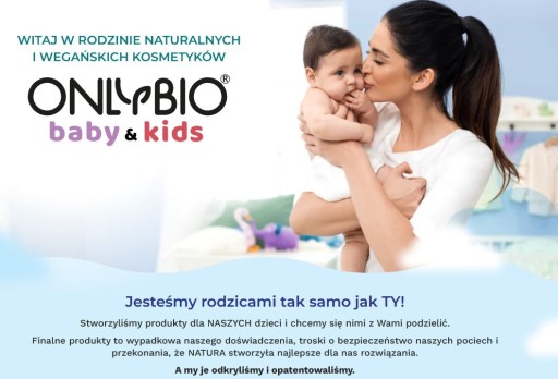 ONLYBIO Detský telový balzam od 1. dňa života