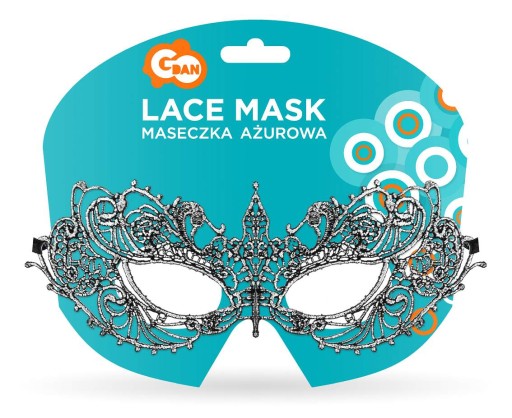 Maska Openwork Eye Mask Venetian Ball Carnival Sensual Hot 50 Faces
