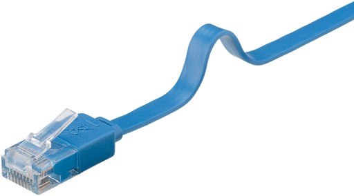RJ45 kat.6 sieťový kábel Plochý U/UTP 5 m