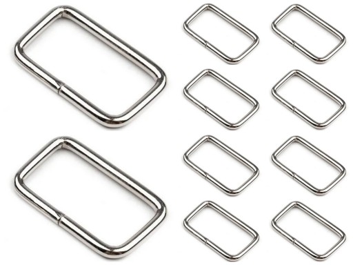 KOVOVÝ RÁM Kožená taška na opasok 40mm 4cm 10 ks