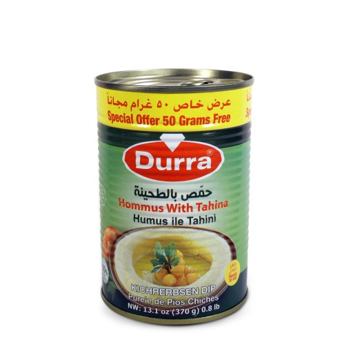 HUMMUS CÍCER A TAHINI PASTE 370 g DURRA