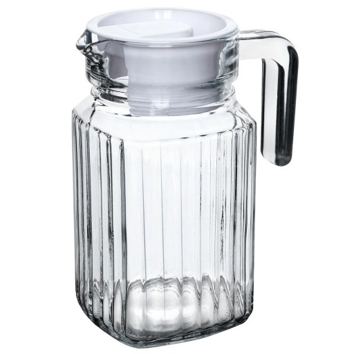 Sklenený džbán s vrchnákom 650 ml