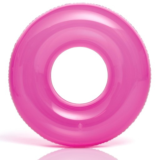 PLAVKOVÉ KOLIESKO TRANSPARENTNÉ INTEX 76 CM 2 FARBY 59260