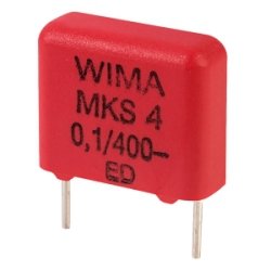 Polyesterový kondenzátor MKS4 22nF 630V Wima