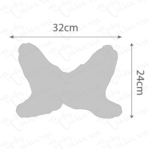 Cestovný vankúšik BUTTERFLY OPIERKA HLAVY