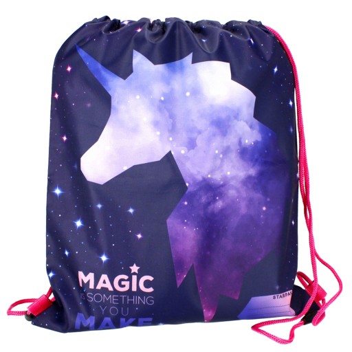 Taška na topánky Unicorn Purple, školská taška