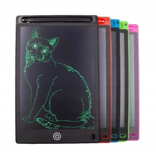 GRAFICKÝ TABLET NA KRESLENIE, MANUÁL, TABUĽKA LCD PRE DETI, DARČEK