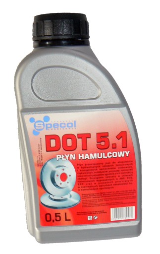 Brzdová kvapalina DOT-4** v 0,5-litrovej fľaši