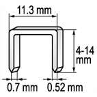 Spony YATO 10x11,2 mm 1000 ks