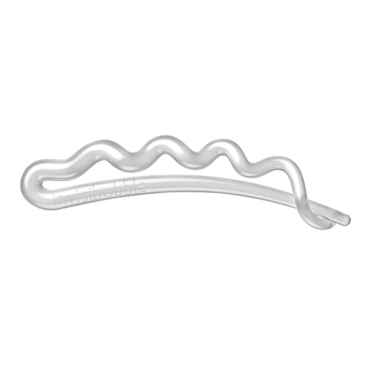 Vlasové sponky Waver Crystal Clear Invisibobble
