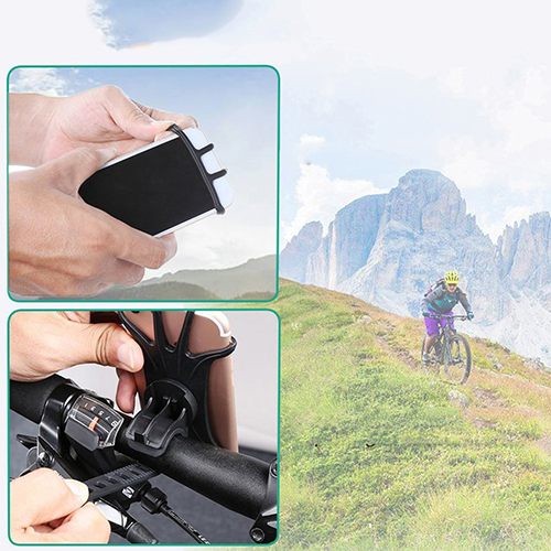 SILNÝ DRŽIAK NA BICYKEL NA TELEFÓN, RIADÍTKA, GPS, BICYKEL, MOTOCYKEL, GSM