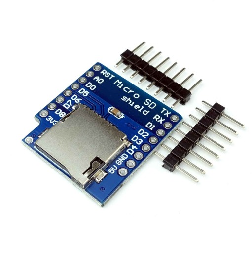 Prekrytie čítačky kariet mini microSD Shield Wemos D1