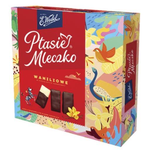 Ptasie Mleczko E WEDEL vanilka 340g