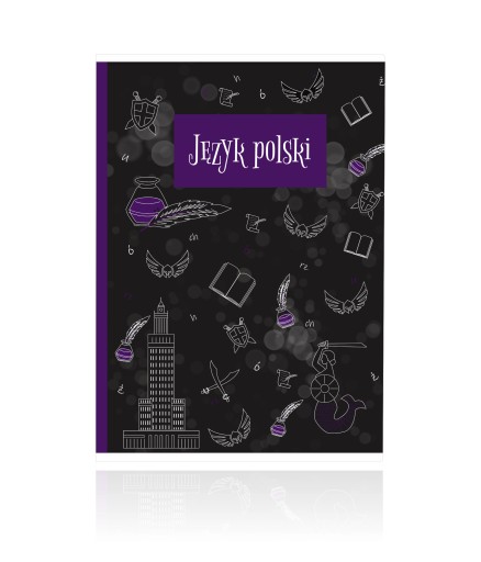 SEBIT A5/60 zápisník POĽSKÝ JAZYK + ŠEK