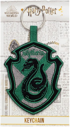 Tkaná kľúčenka Harry Potter Slizolin