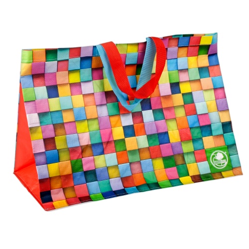 Tkaná taška s rúčkami 55x39x29,5 cm GAM Cube