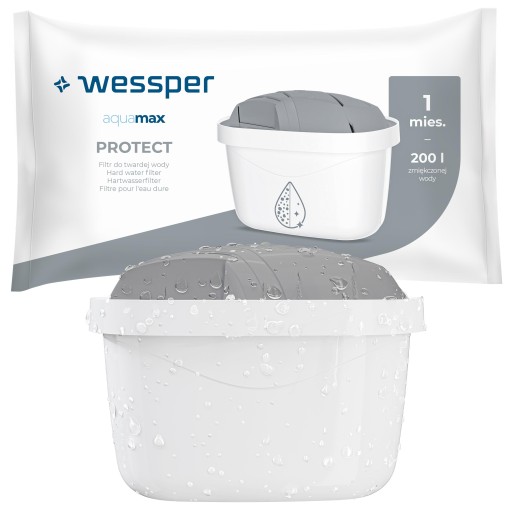Vodný filter Wessper PROTECT pre sklenenú filtračnú kanvicu Wessper 1 ks
