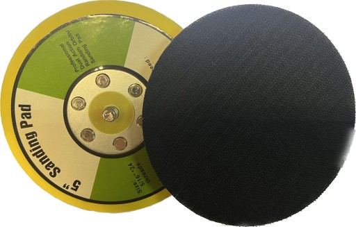 BRÚSNY DISK NA VELCRO BEZ OTVOROV 125MM