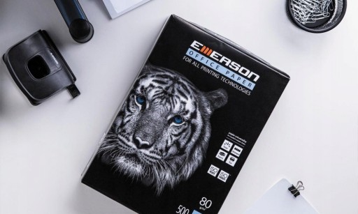 Univerzálny kancelársky kopírovací papier A4 80g Emerson - 500 listov.