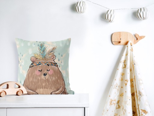 Obliečka na vankúš BEAR 45CM VEĽKÝ vankúš