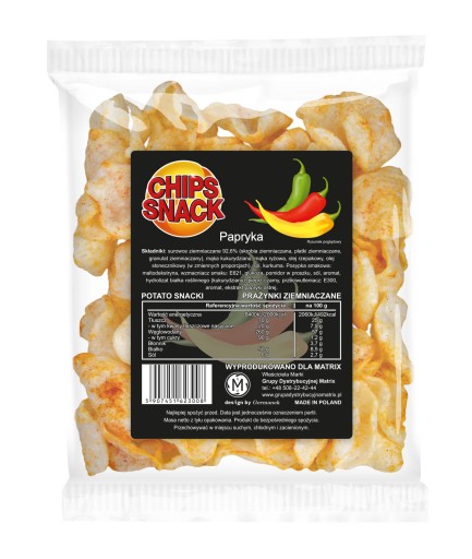 Chips Snack - paprika 60g