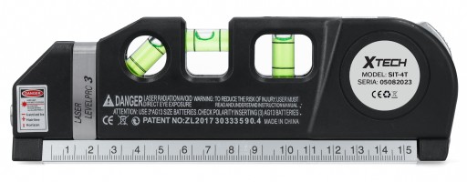 LASEROVÁ HLADINA S 250 CM ČERVENÝM LASEROM