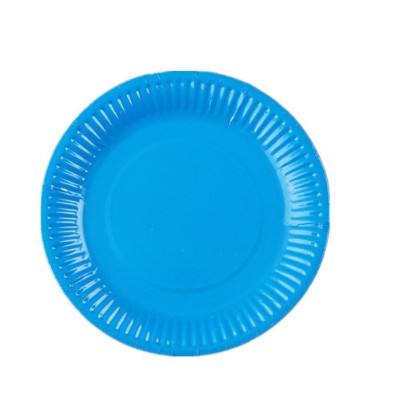 Modré papierové taniere 18cm modré narodeniny