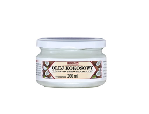 Nerafinovaný kokosový olej 200 ml - BIOOIL
