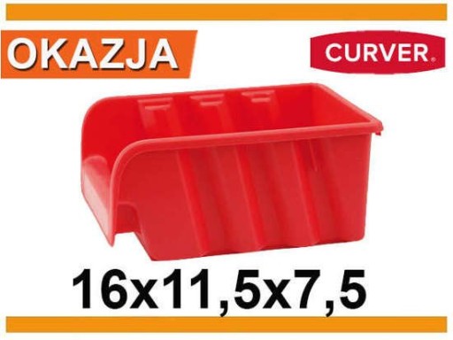 Skladový kontajner p-2 /16 x 11,5 x 7,5 organizér