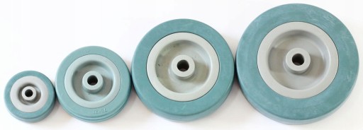 KOLIESKO 75 mm PLAST GREY, priemer otvoru 10 mm