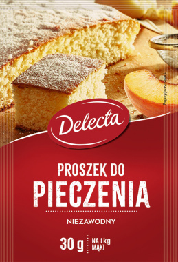 Delecta prášok do pečiva DVOJITÁ PORCIA 30g