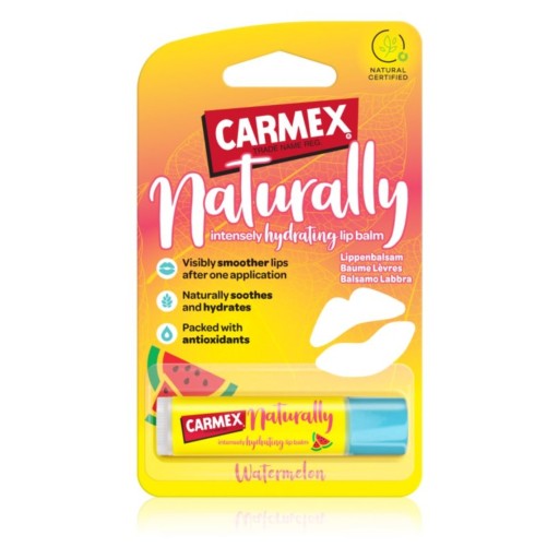 Carmex Watermelon Prirodzene ochranný balzam na pery tyčinka na pery 4,25g