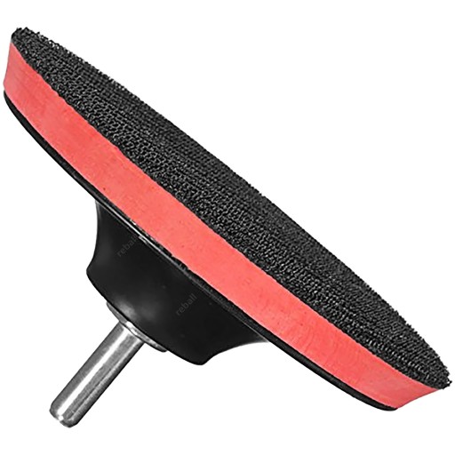 KOTÚČ SO VELCRO VELCRO DISKOVÝ VRTÁK + LEŠTIACI PLST 125mm