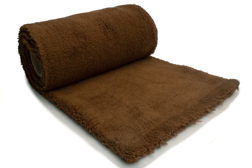 Minky Flexible Lamb No. 52 Dark Toffee 1/2 Mb