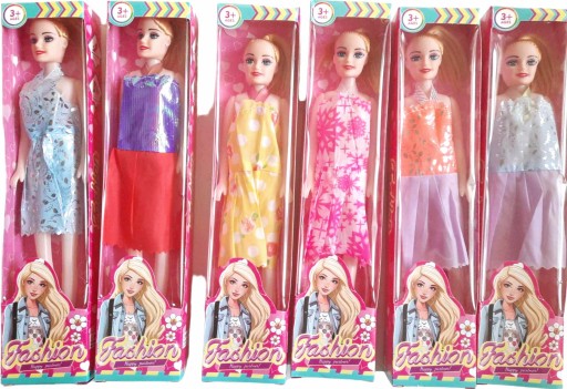 Bábika v krabici FASHION bábiky 26cm rôzne oblečenie